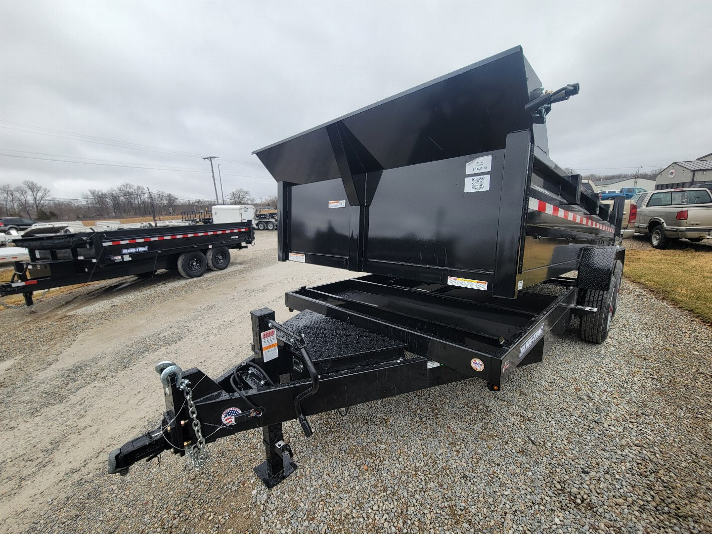 New 2025 Sure-Trac 82x16 HD Low Profile Dump Trailer