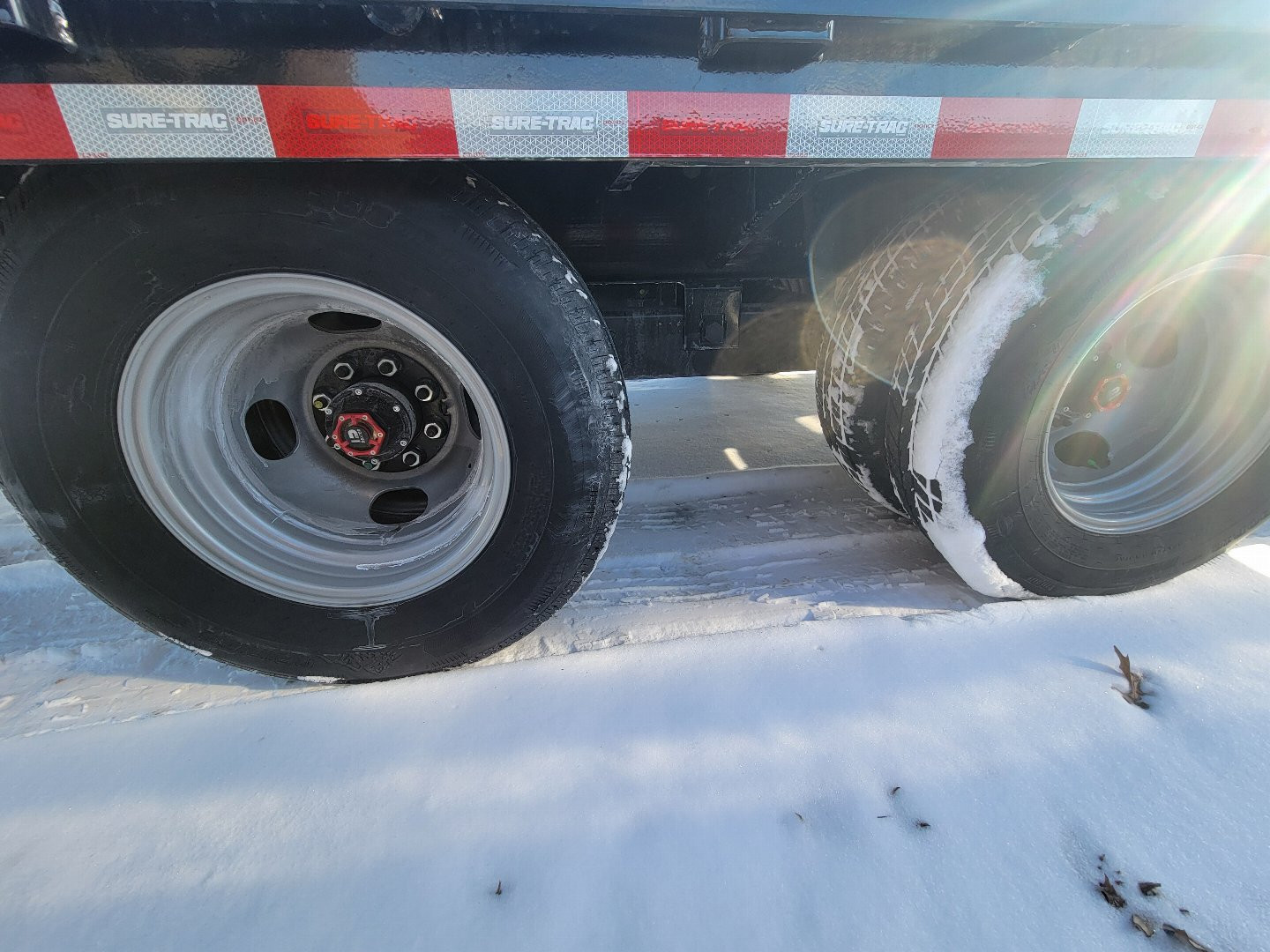 New 2025 Sure-Trac 8.5x20+5 HD Low Profile Gooseneck Deckover