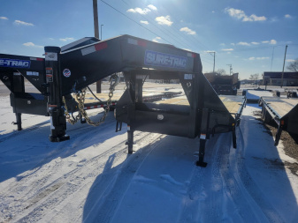 New 2025 Sure-Trac 8.5x20+5 HD Low Profile Gooseneck Deckover