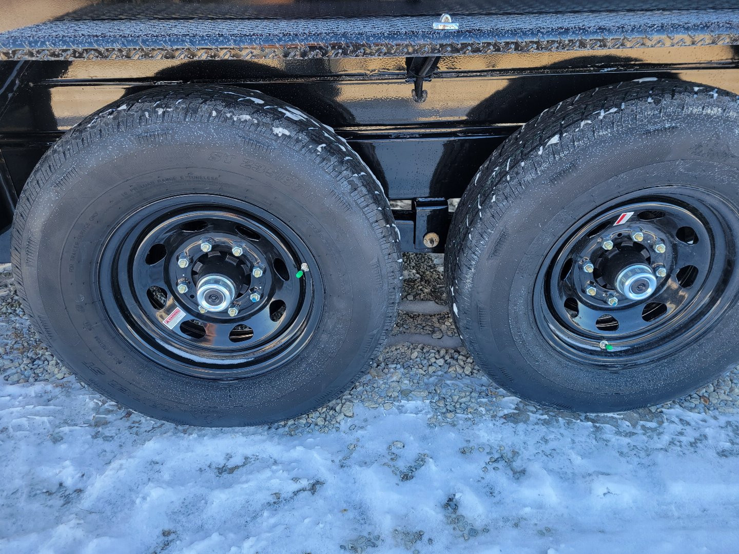 New 2025 Sure-Trac 82x16 HD Low Profile Gooseneck Dump Trailer