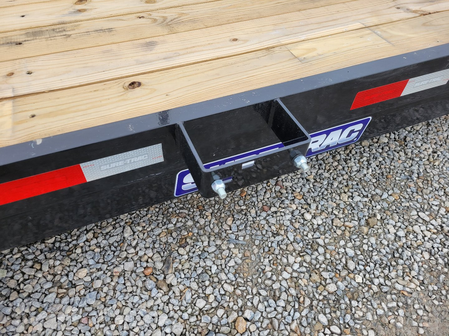 New 2025 Sure-Trac 7x20 (18+2) C-Channel Car Hauler Trailer