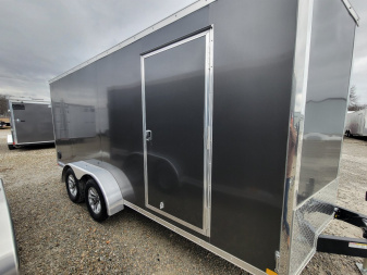 New 2025 Sure-Trac 7x16 Pro Series Wedge Cargo / Enclosed Trailer