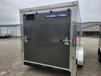 New 2025 Sure-Trac 7x16 Pro Series Wedge Cargo / Enclosed Trailer