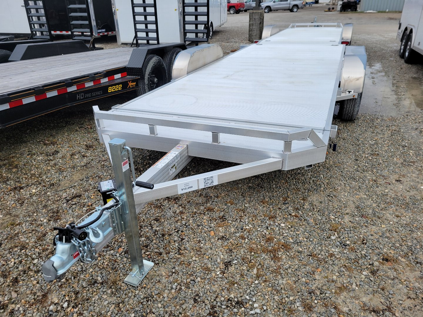 New 2026 Aluma 8218 Heavy Tilt Tandem Axle Tilt Trailer