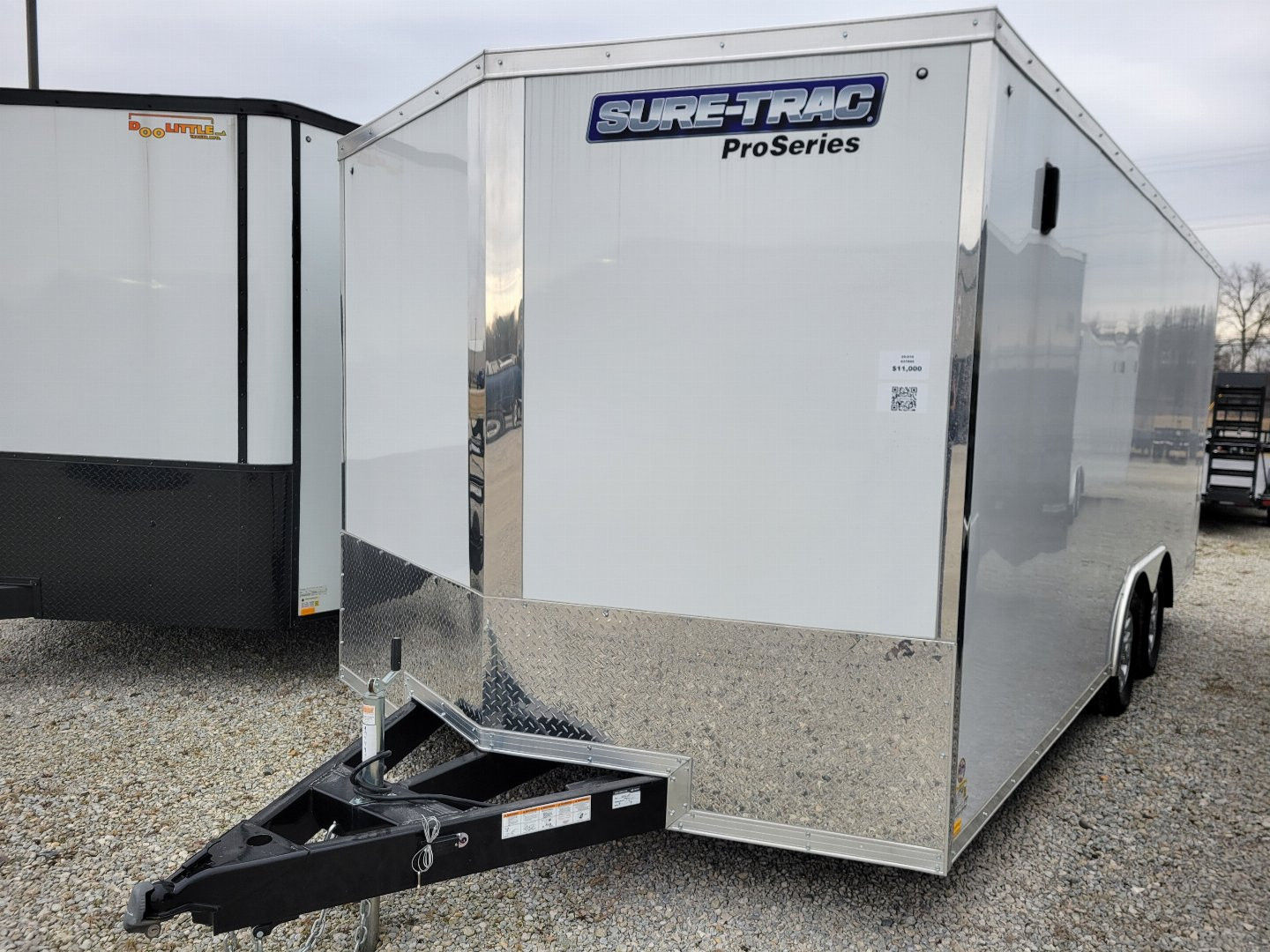 New 2025 Sure-Trac 8.5x18 Pro Series Enclosed Wedge Cargo / Enclosed Trailer