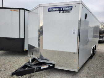 New 2025 Sure-Trac 8.5x18 Pro Series Enclosed Wedge Cargo / Enclosed Trailer