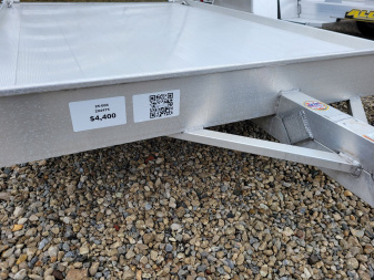 New 2026 Aluma 7210 Single axle straight tailgate Utility Trailer