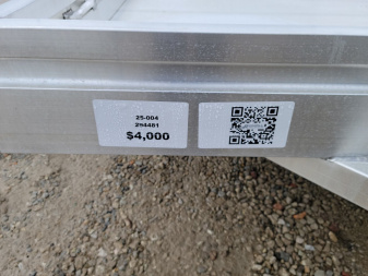 New 2026 Aluma 6810 Heavy Single Axle Straight Tailgate Utility Trailer