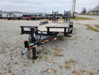 Used 2024 Doolittle Trailers 7x18+2 Flatbed EquipmentTrailer