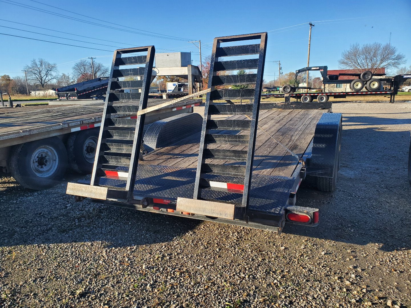 Used 2004 Maclander 80x16+2 Equipment Trailer