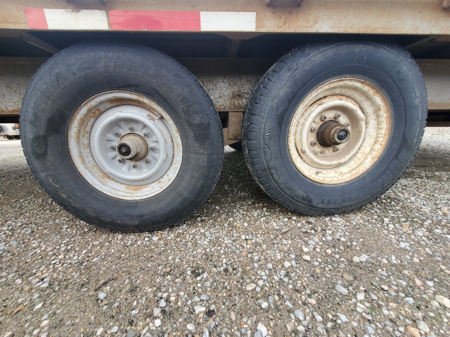 Used 1994 Better Built 8x24 Gooseneck Deckover Equipment Trailer
