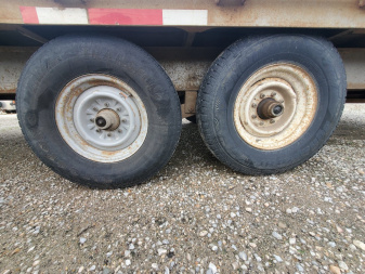 Used 1994 Better Built 8x24 Gooseneck Deckover Equipment Trailer