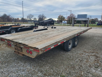 Used 1994 Better Built 8x24 Gooseneck Deckover Equipment Trailer