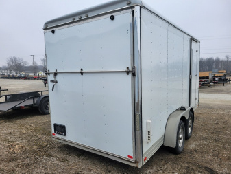 Used 2014 Wells Cargo 7x16 Cargo / Enclosed Trailer