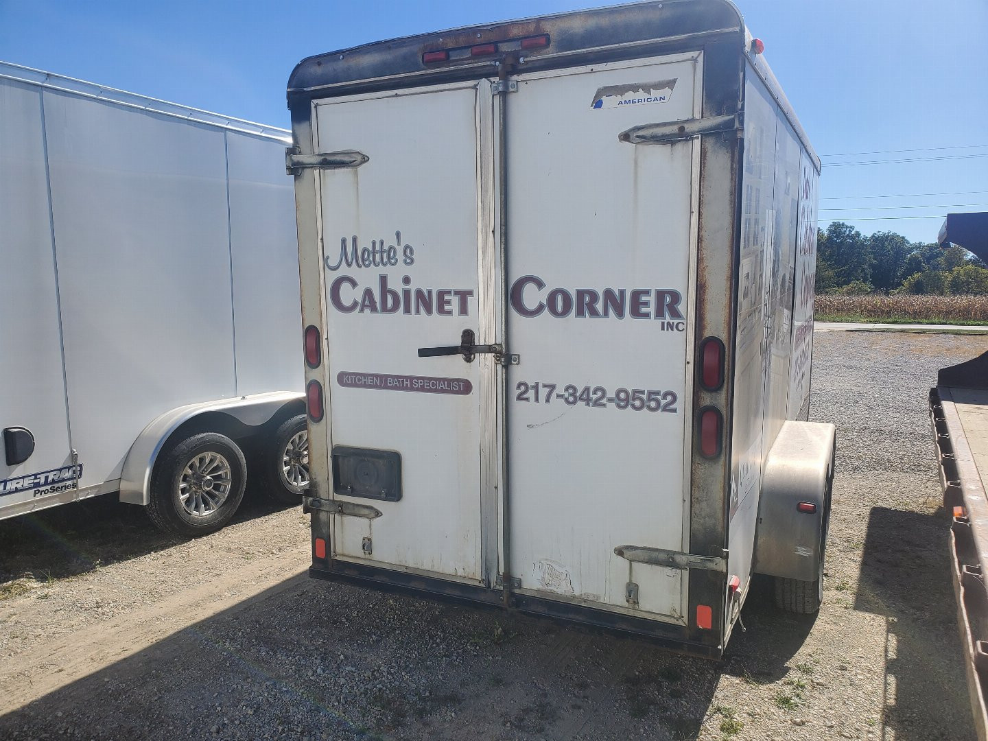 Used Rental - 2002 Pace American 6x14 Cargo / Enclosed Trailer