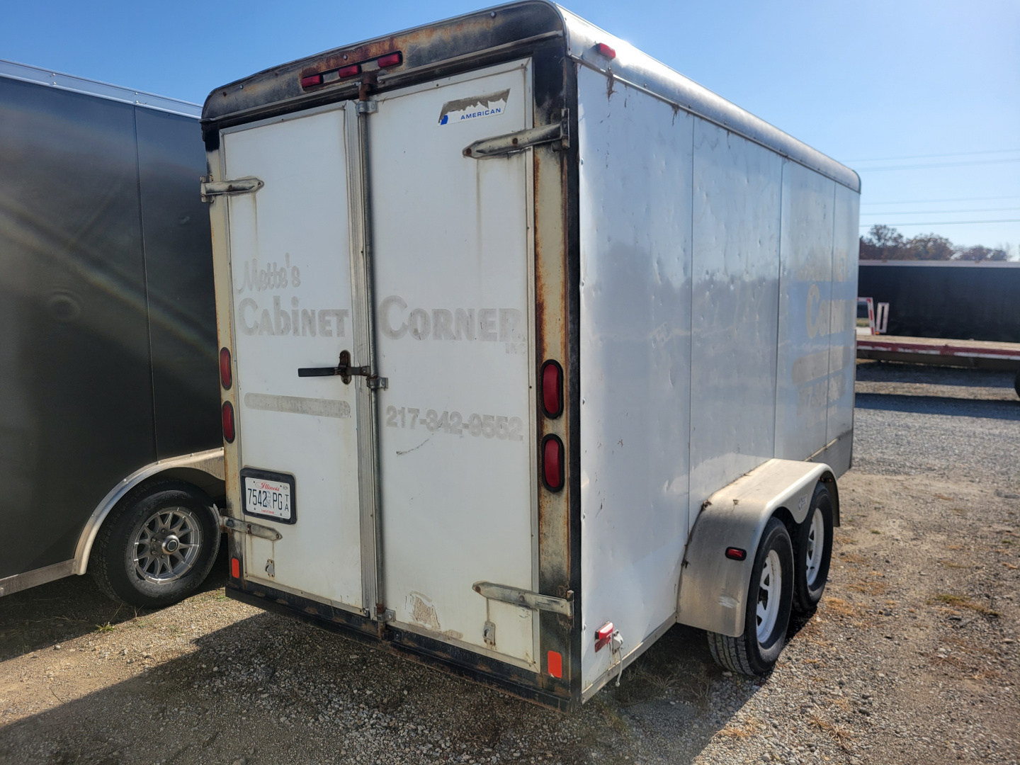 Used Rental - 2002 Pace American 6x14 Cargo / Enclosed Trailer