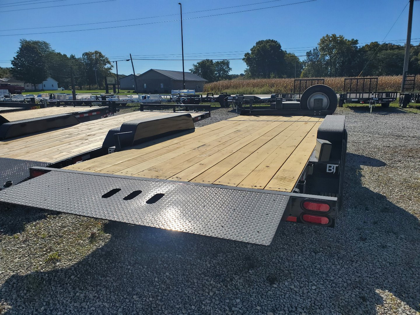 New 2025 Behnke 7x16+4 Tilt bed Equipment trailer