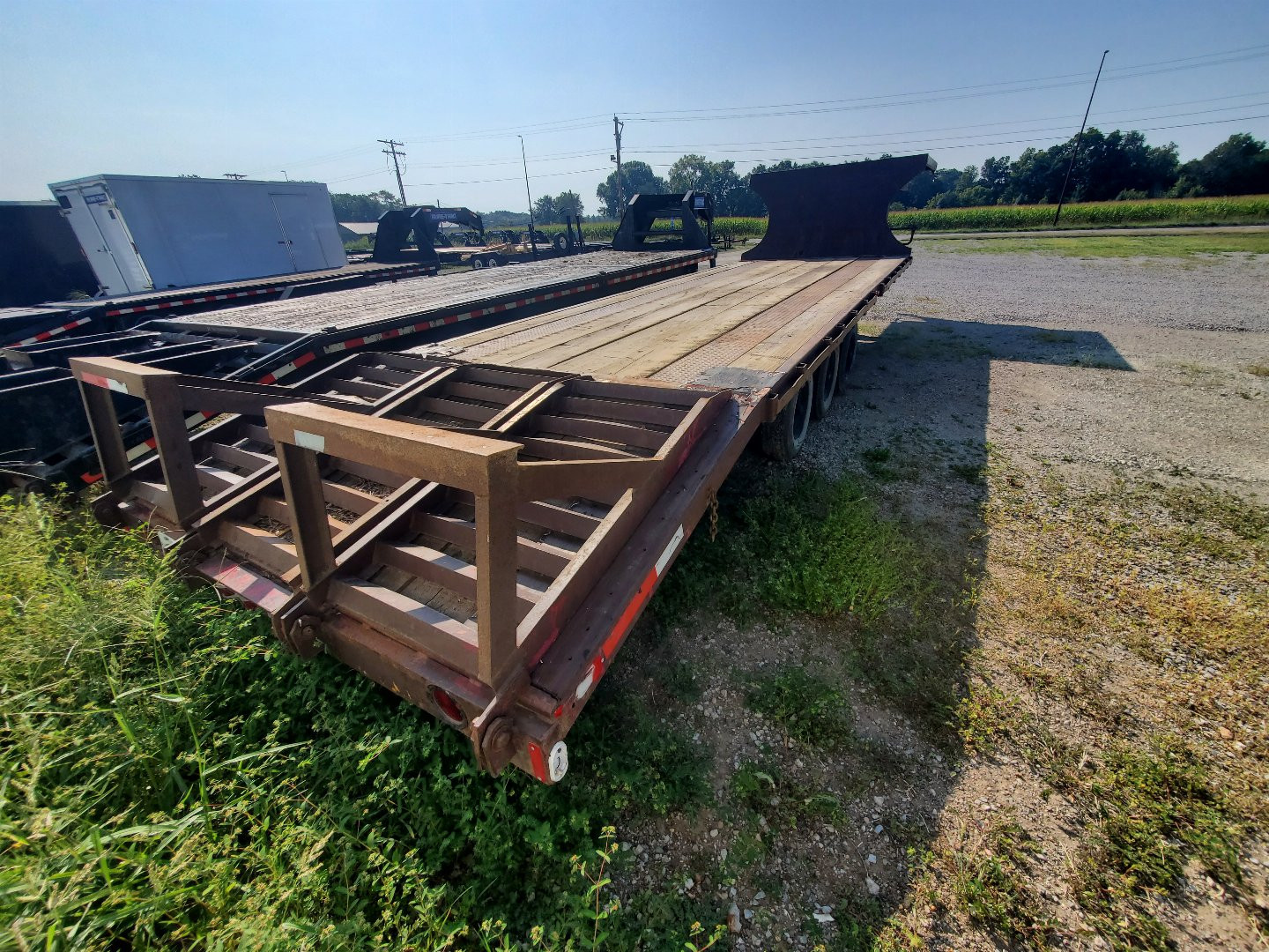 Used 1976 Other 8x20+5 Triaxle Deckover Gooseneck Bodies