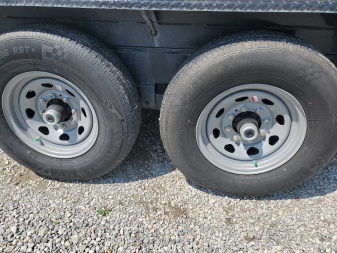 New 2025 Sure-Trac 82x16 HD Low Profile Gooseneck Dump Trailer