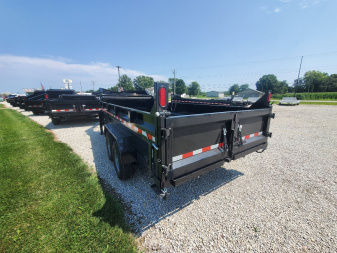New 2025 Sure-Trac 82x16 HD Low Profile Gooseneck Dump Trailer