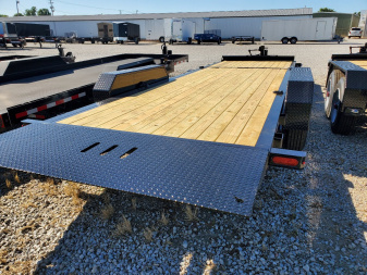 New 2024 Sure-Trac 7x18+6 Pro Series Beam Tilt Equipment Trailer