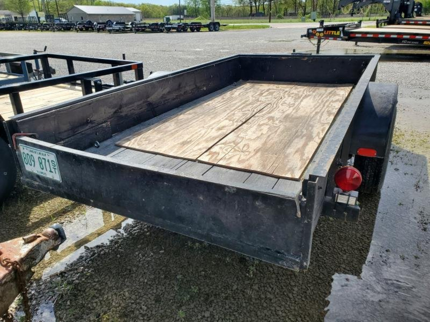 Used 2002 Homemade 5x10 Utility Trailer
