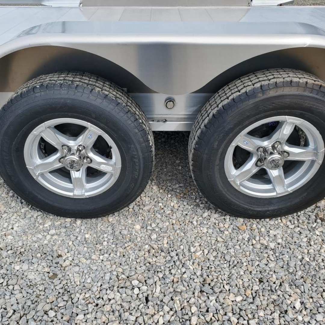 New 2025 Aluma 8216 Tandem Aluminum Tilt Trailer