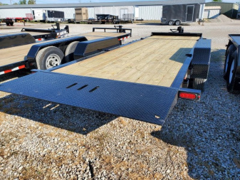 New 2024 Sure-Trac 7x18+4 Pro Series Beam  Tilt Trailer