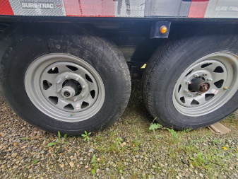 New 2024 SURE-TRAC 8.5x22 Deckover Trailer