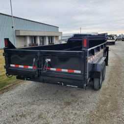 New 2024 Sure-Trac 82x16 Gooseneck Dump Trailer
