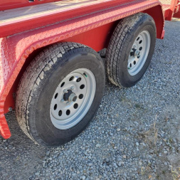 Used Rental - 2023 Sure-Trac 7x18 Tube Top Utility Trailer
