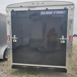 New Rental - 2023 Sure-Trac 7 x 14 Pro Series Enclosed Round Top Cargo Trailer TA 7K
