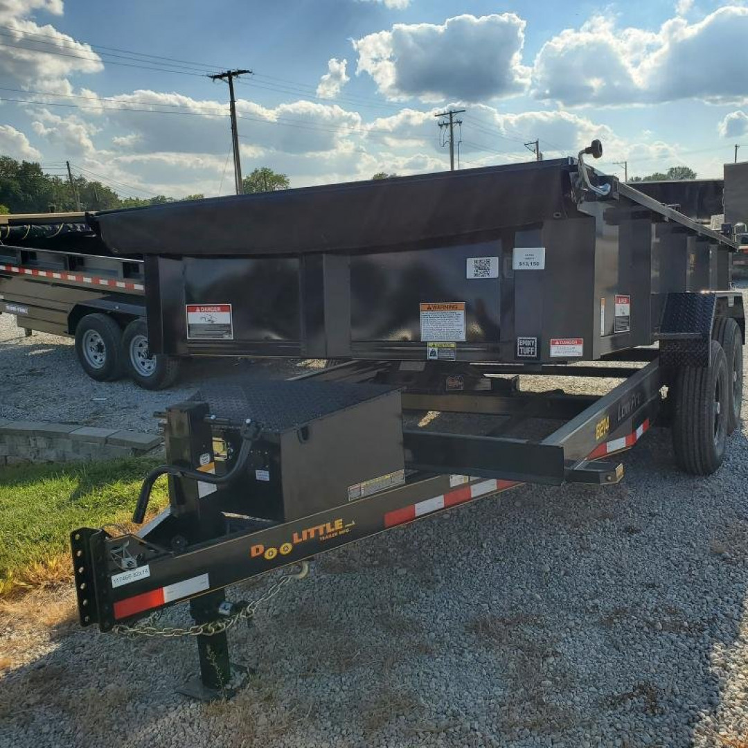 New Rental - 2023 Doolittle Trailer Mfg 82x14 Dump Trailer