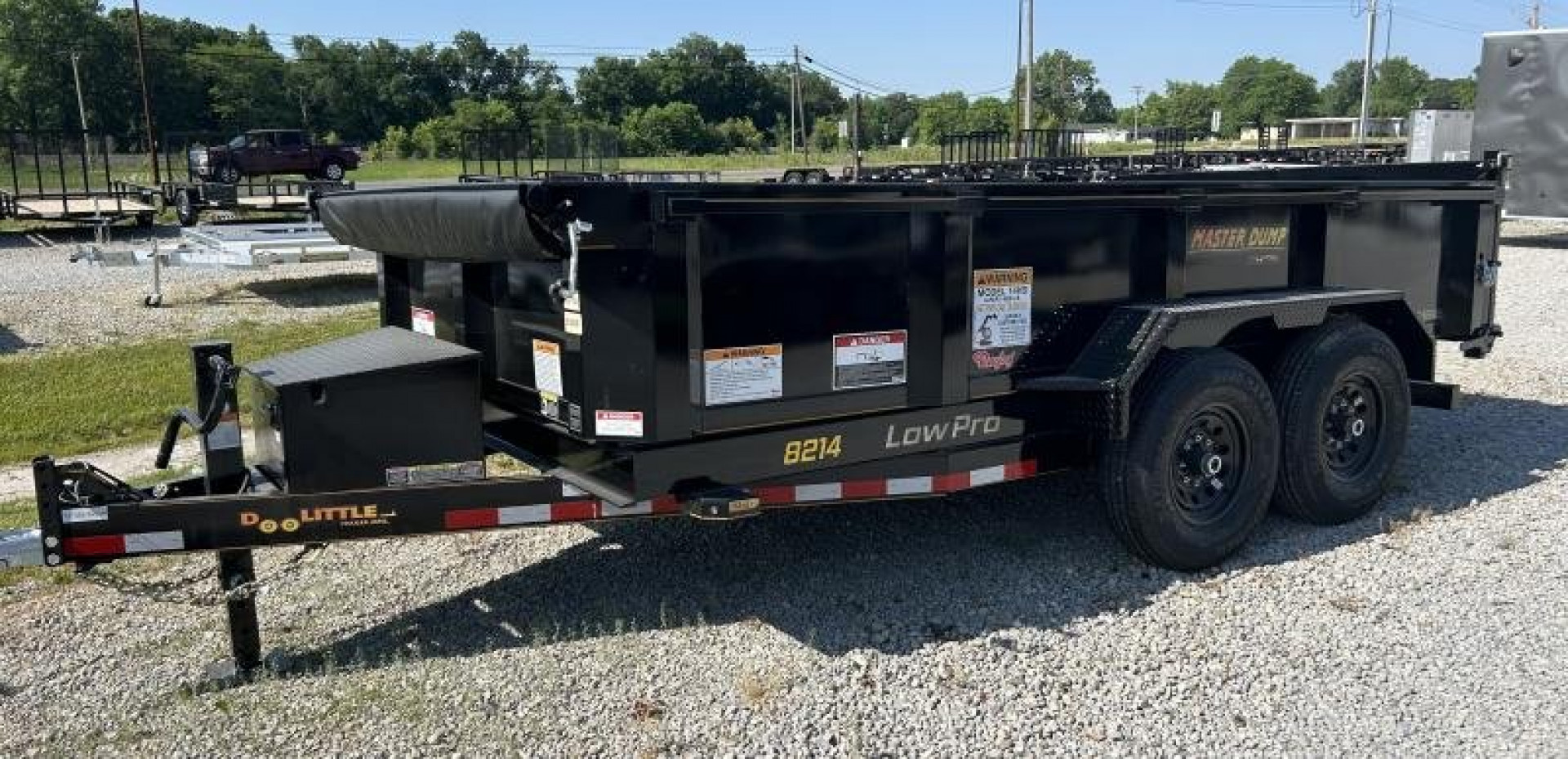 New Rental - 2023 Doolittle Trailer Mfg 82x14 Dump Trailer