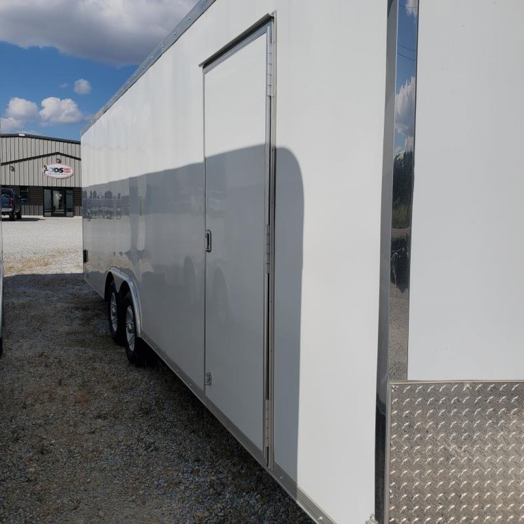 New Rental - 2023 Sure-Trac 8.5 x 24 Pro Series Enclosed Wedge Cargo Trailer  TA 10K