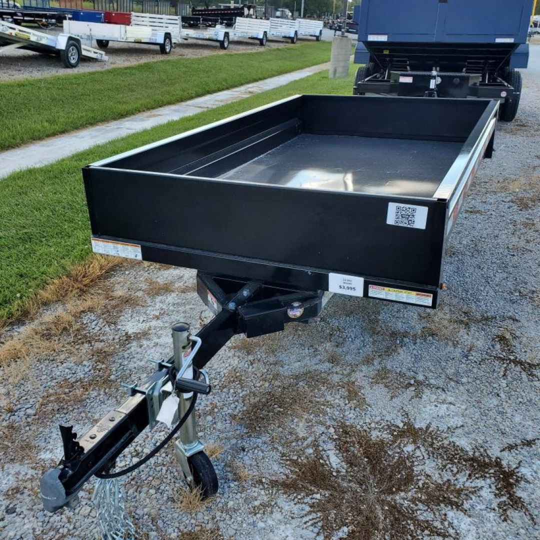 New 2023 Sure-Trac 4.5 x 8ft Utility Dump Trailer