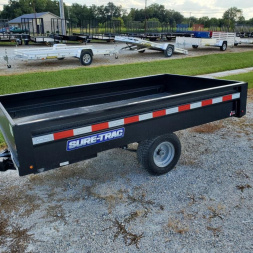 New 2023 Sure-Trac 4.5 x 8ft Utility Dump Trailer