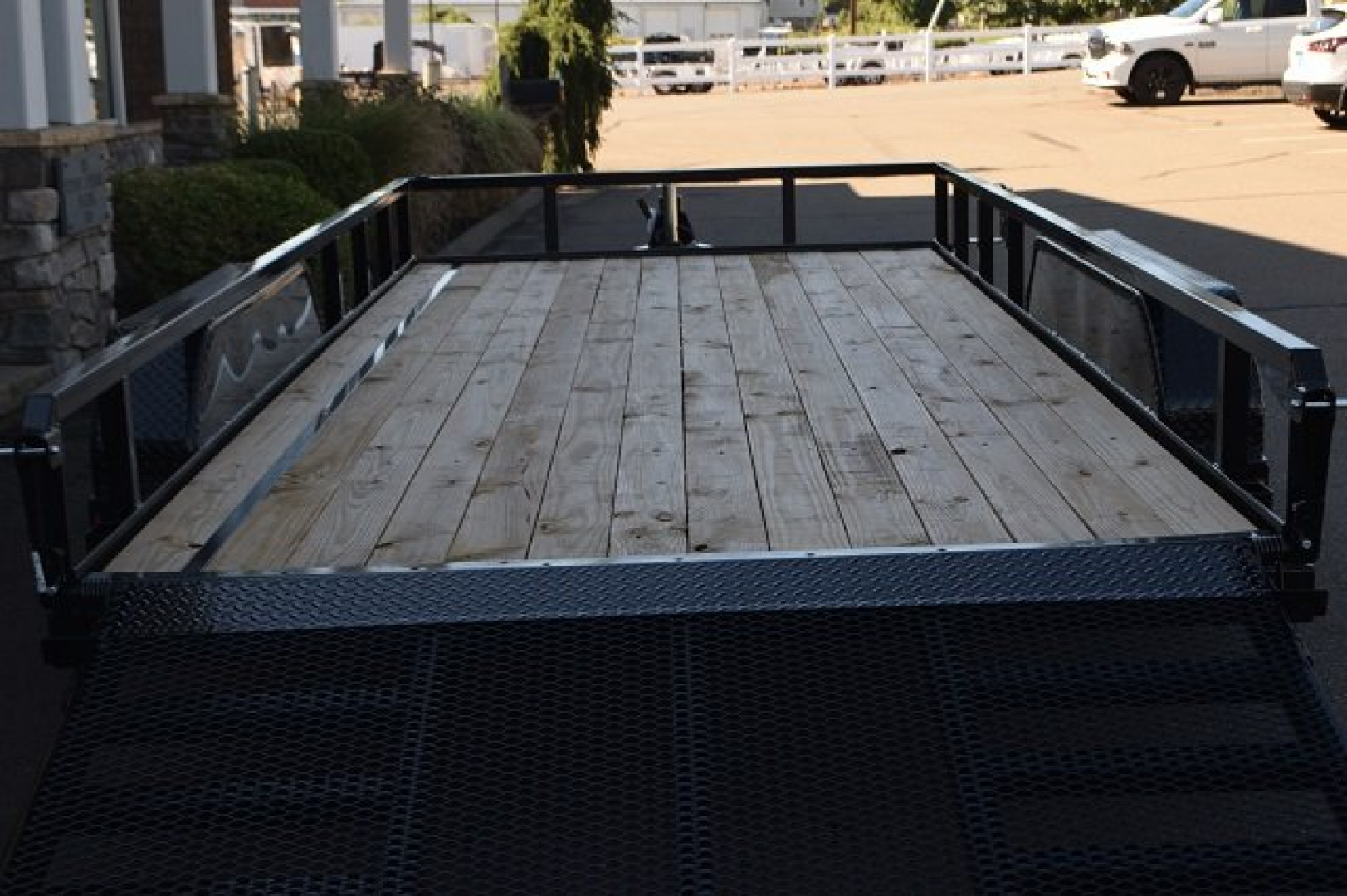 New Sure-Trac 7′ X 16′ OPEN LANDSCAPE TRAILER 7K