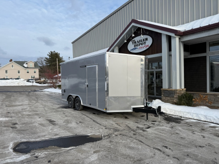 New Pace American 8'6" x 16'+ V-Nose Enclosed Car Hauler 9.9K