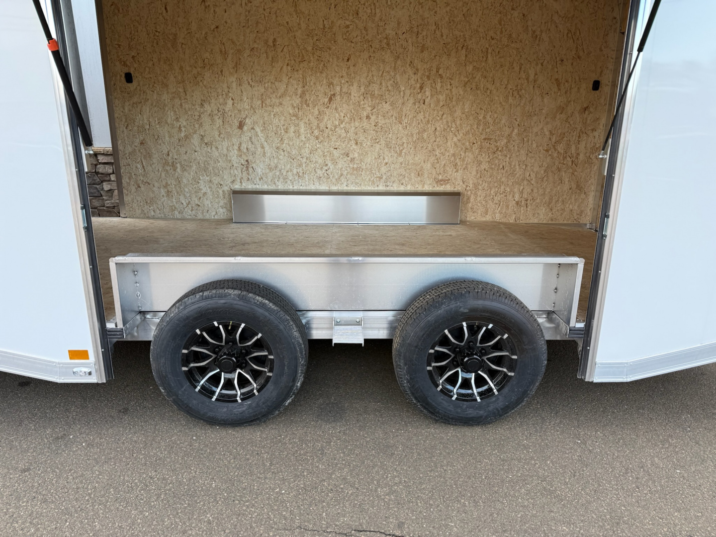 New ATC 8’6″ X 20′ ROM ENCLOSED CAR HAULER WITH ESCAPE DOOR 9.9K