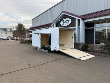 New ATC 8’6″ X 20′ ROM ENCLOSED CAR HAULER WITH ESCAPE DOOR 9.9K