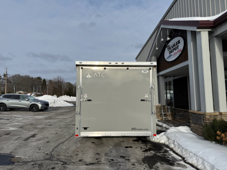 New ATC 8’6″ X 20′ ROM ENCLOSED CAR HAULER WITH ESCAPE DOOR 9.9K