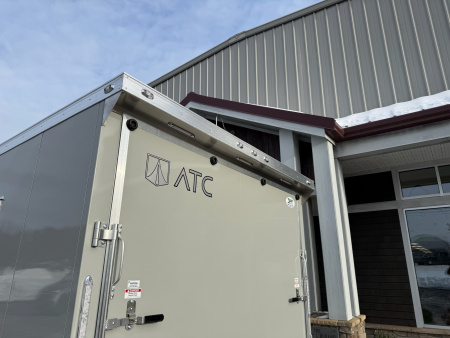 New ATC 8’6″ X 20′ ROM ENCLOSED CAR HAULER WITH ESCAPE DOOR 9.9K