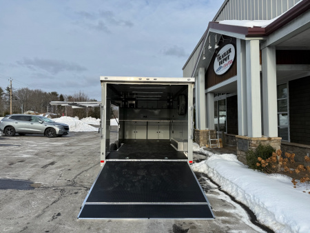 New ATC 8’6″ X 20′ ROM ENCLOSED CAR HAULER WITH ESCAPE DOOR 9.9K