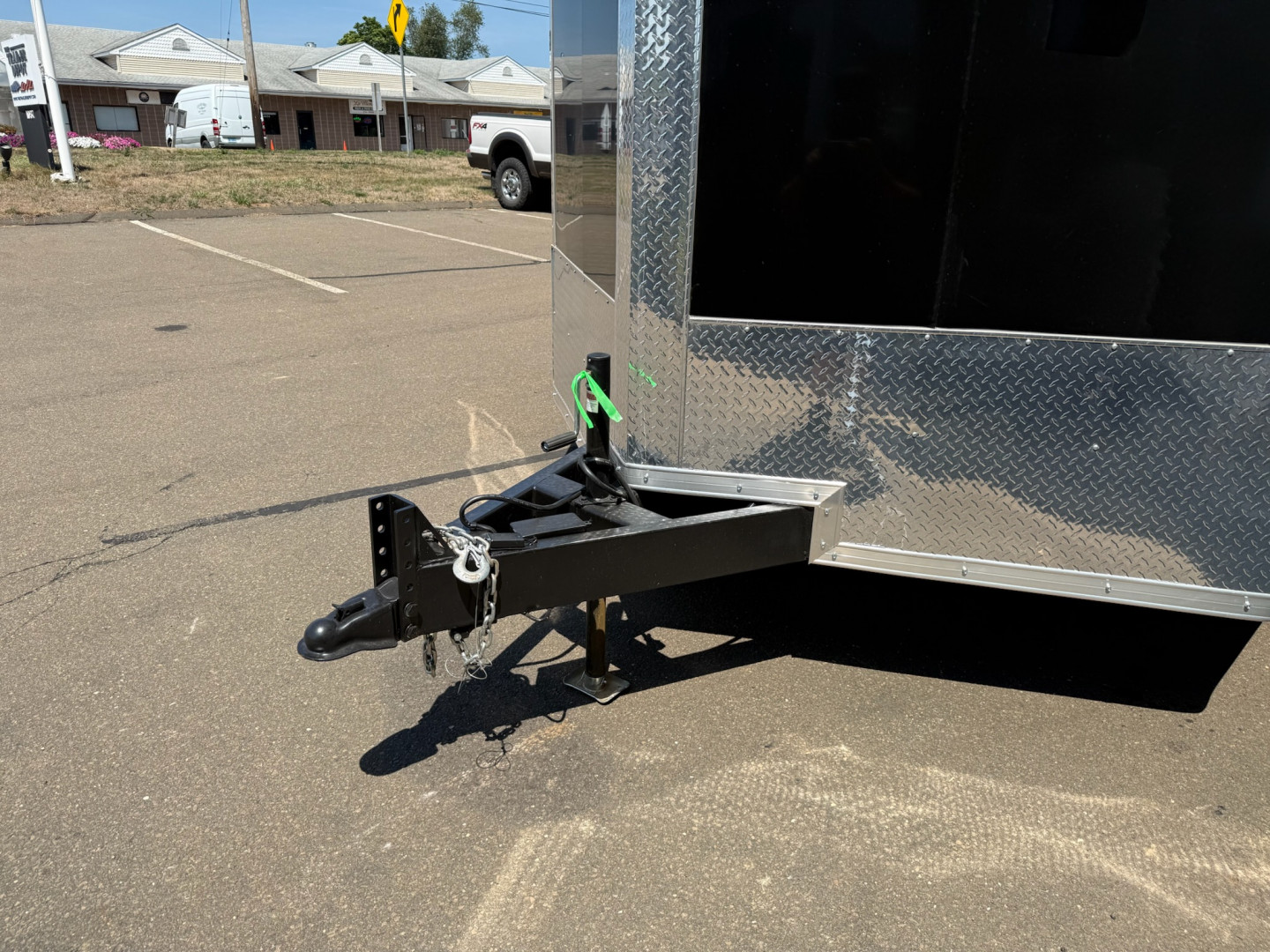 New Pace American 8'6" x 18'+ V-Nose Enclosed Car Hauler 9.9K