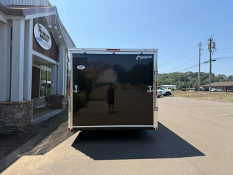 New Pace American 8'6" x 18'+ V-Nose Enclosed Car Hauler 9.9K