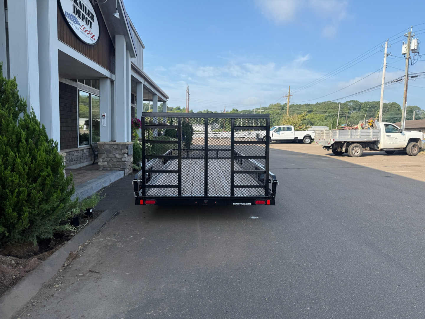 New Sure-Trac 7′ X 18′ OPEN LANDSCAPE TRAILER 7K