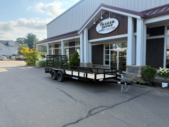 New Sure-Trac 7′ X 18′ OPEN LANDSCAPE TRAILER 7K