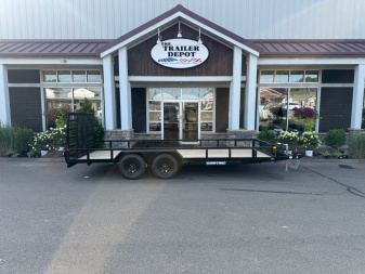 New Sure-Trac 7′ X 18′ OPEN LANDSCAPE TRAILER 7K