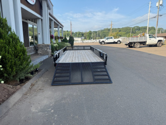New Sure-Trac 7′ X 18′ OPEN LANDSCAPE TRAILER 7K
